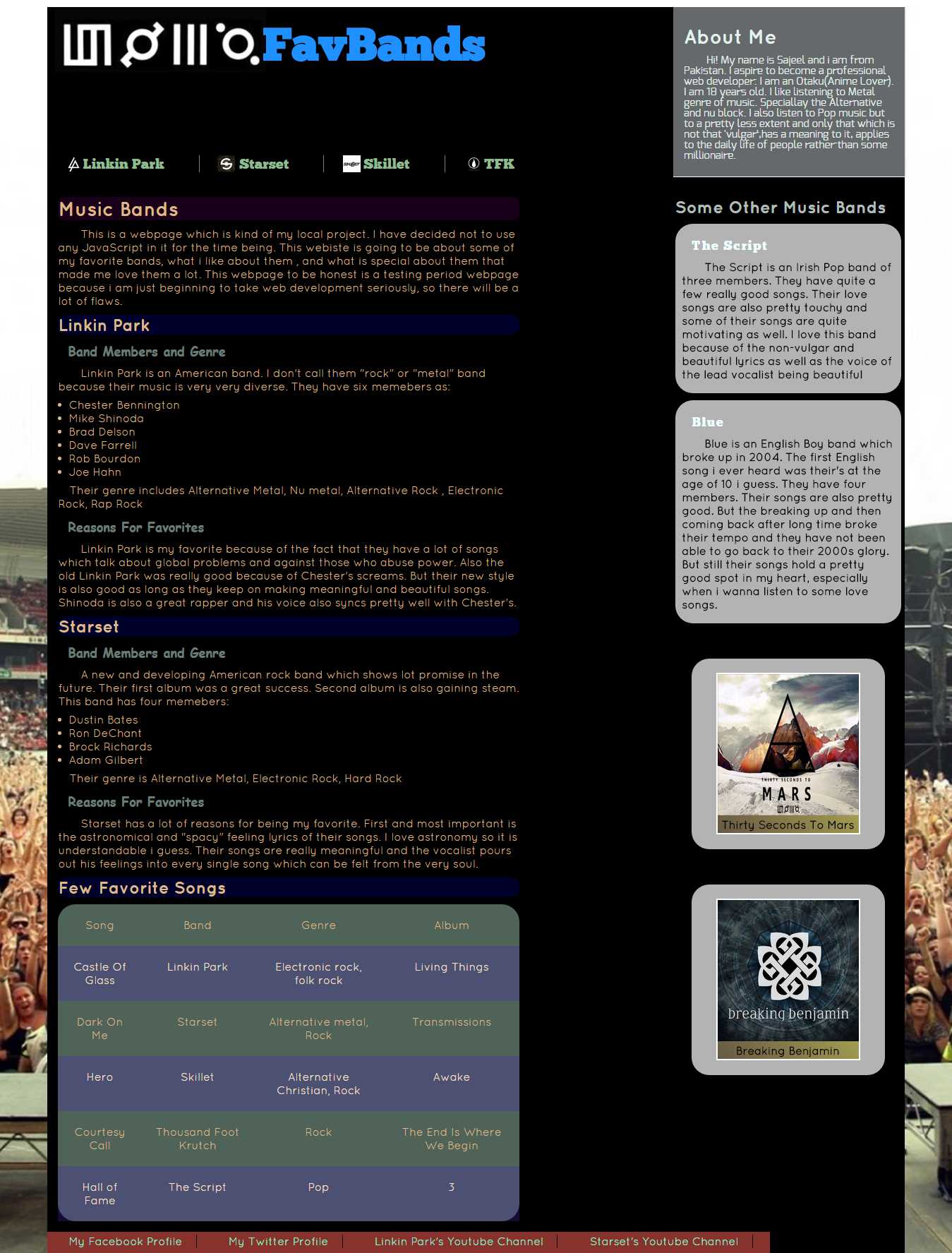 First Website i ever made